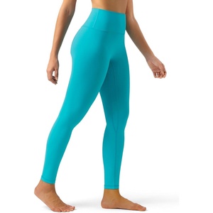 image:imageColorfulkoala Dreamlux No Front Seam Leggings for Women 2528 Inseam High Waisted Buttery Soft Yoga PantsCeramic Green