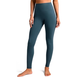 image:imageColorfulkoala Dreamlux No Front Seam Leggings for Women 2528 Inseam High Waisted Buttery Soft Yoga PantsDark Jasper