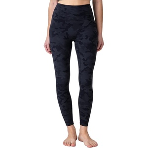 image:imageColorfulkoala Dreamlux No Front Seam Leggings for Women 2528 Inseam High Waisted Buttery Soft Yoga PantsGrey Camouflage