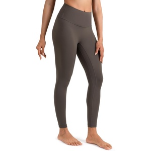 image:imageColorfulkoala Dreamlux No Front Seam Leggings for Women 2528 Inseam High Waisted Buttery Soft Yoga PantsMajor Brown