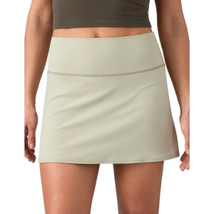 image:imageColorfulkoala Dreamlux Skirts for Women High Rise Athletic Golf Tennis Skorts Builtin Shorts with PocketsVanilla