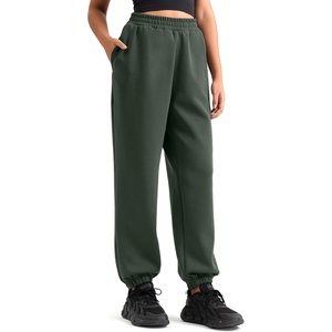 image:imageColorfulkoala Velvra Modal Fleece Lined Joggers for Women  High Waisted Thermal Winter Sweatpants Pants with PocketsPine Grove