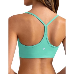 image:imageColorfulkoala Womens Dreamlux Y Back Sports Bra Low Impact Padded Workout Top with Built in Bra AC CupsCockatoo