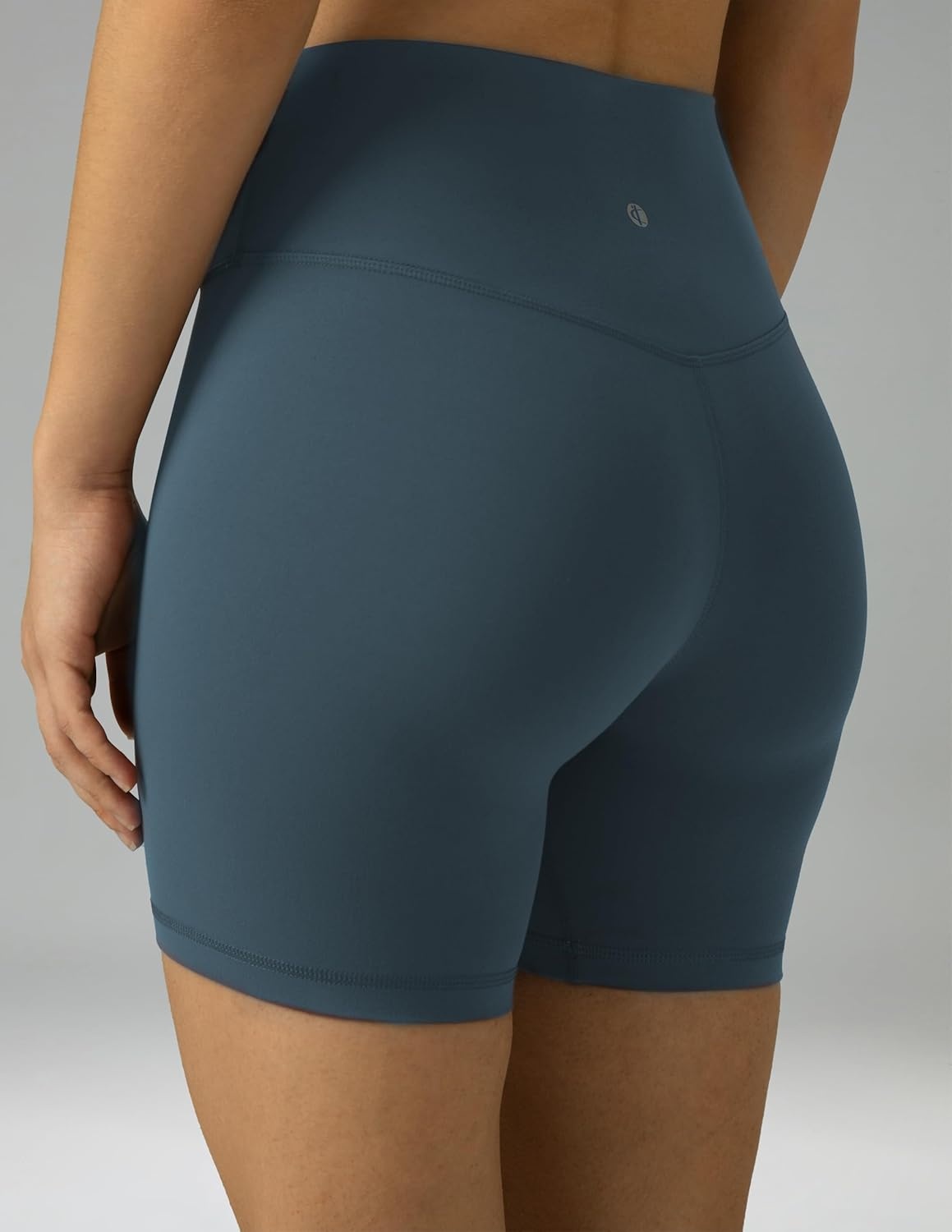 image:imageColorfulkoala Dreamlux No Front Seam High Waist Biker Shorts for Women 6 Inseam Workout Yoga ShortsDark Jasper