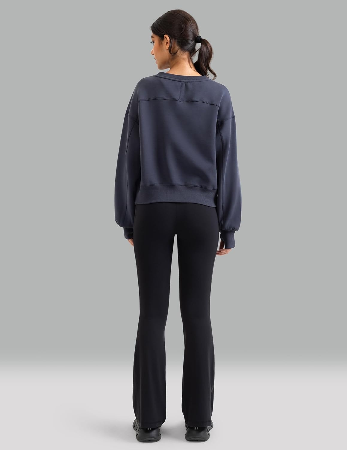 image:imageColorfulkoala Velvra Modal Fleece Lined Pullover Womens Soft amp Warm Lounge Sweatshirt Stylish Winter TopsBlue Ink
