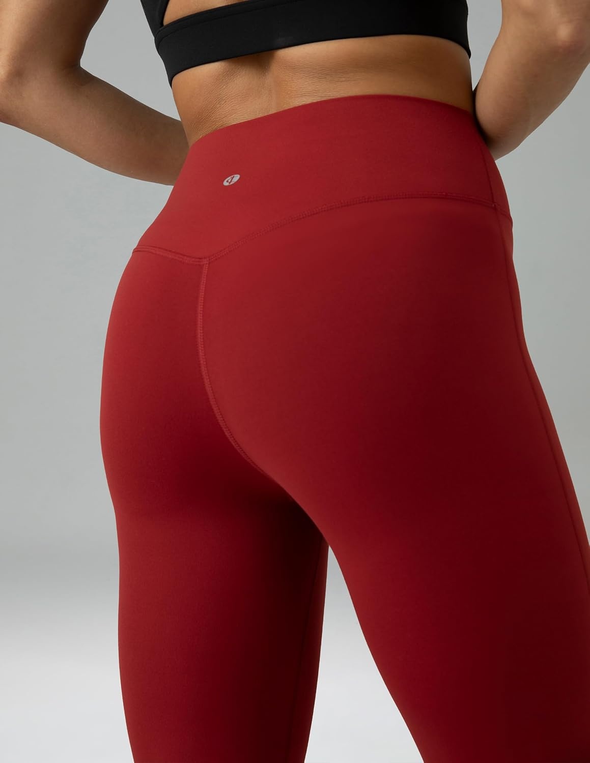 image:imageColorfulkoala Womens Dreamlux Crossover Flare Leggings High Waisted Tummy Control Wide Leg Yoga Pants 295 315 InseamMerlot