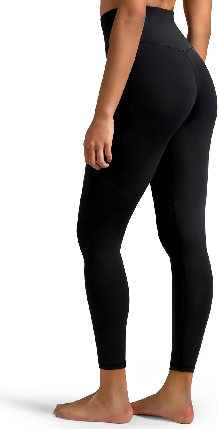 image:imageColorfulkoala Womens High Waisted Tummy Control Workout Leggings 78 Length Ultra Soft Yoga Pants 25Black
