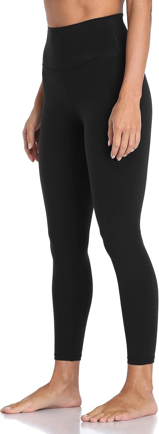 image:imageColorfulkoala Womens High Waisted Tummy Control Workout Leggings 78 Length Ultra Soft Yoga Pants 25Black