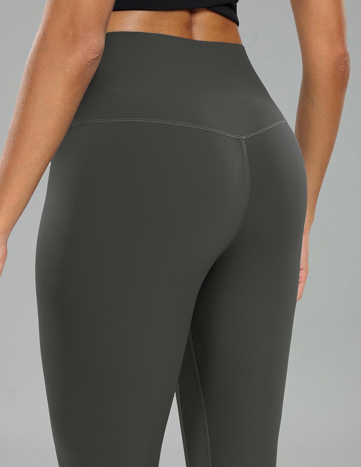 image:imageColorfulkoala Womens High Waisted Tummy Control Workout Leggings Full Length Ultra Soft Yoga Pants 28Charcoal Grey
