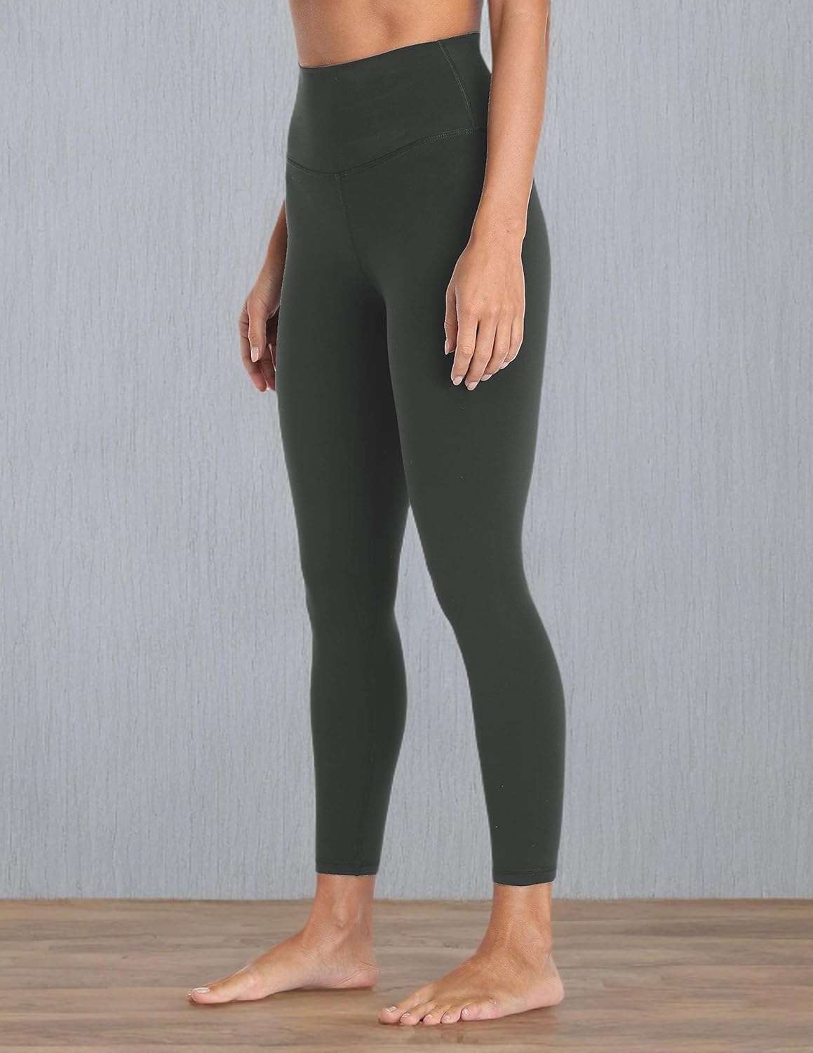 image:imageColorfulkoala Womens High Waisted Tummy Control Workout Leggings Full Length Ultra Soft Yoga Pants 28Charcoal Grey