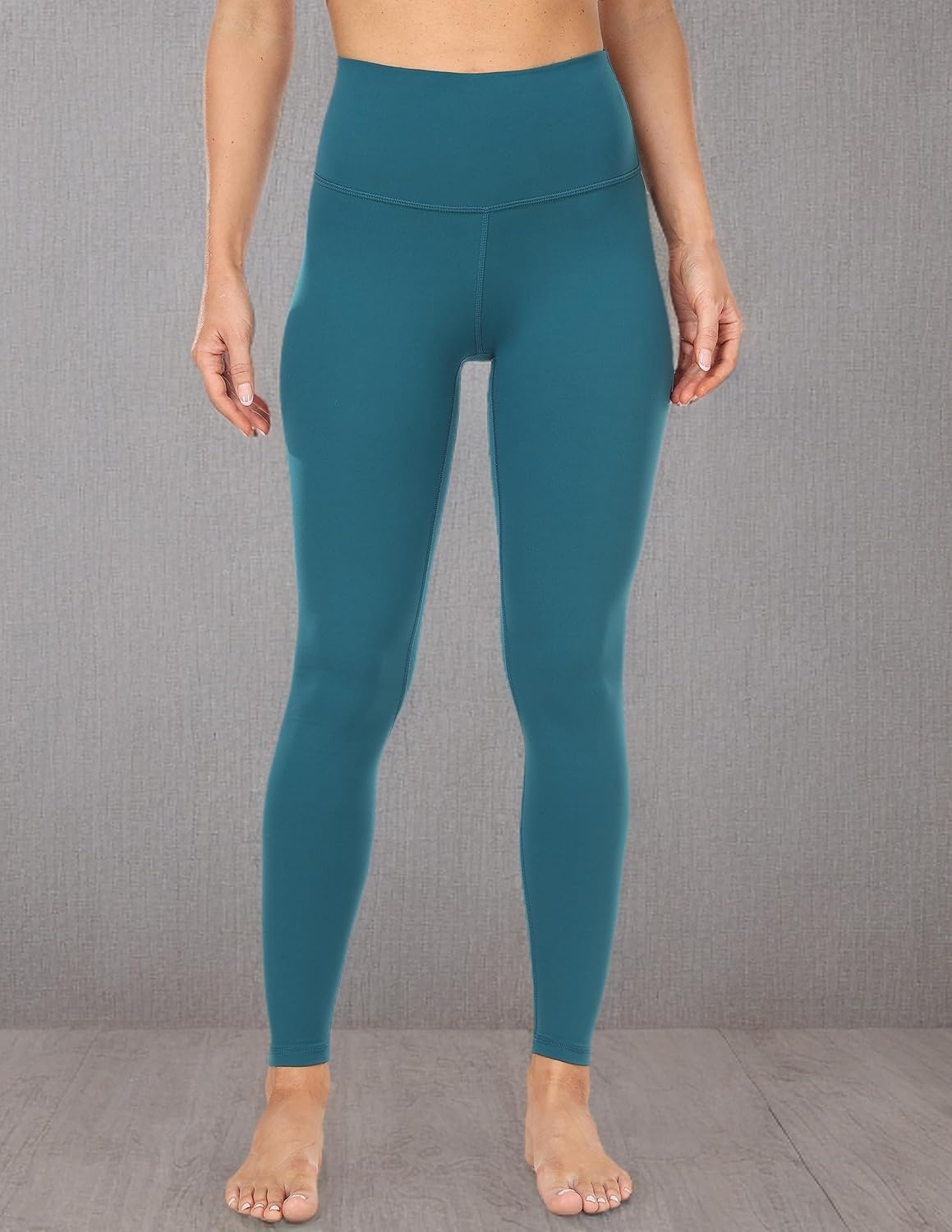 image:imageColorfulkoala Womens High Waisted Tummy Control Workout Leggings Full Length Ultra Soft Yoga Pants 28Dark Teal