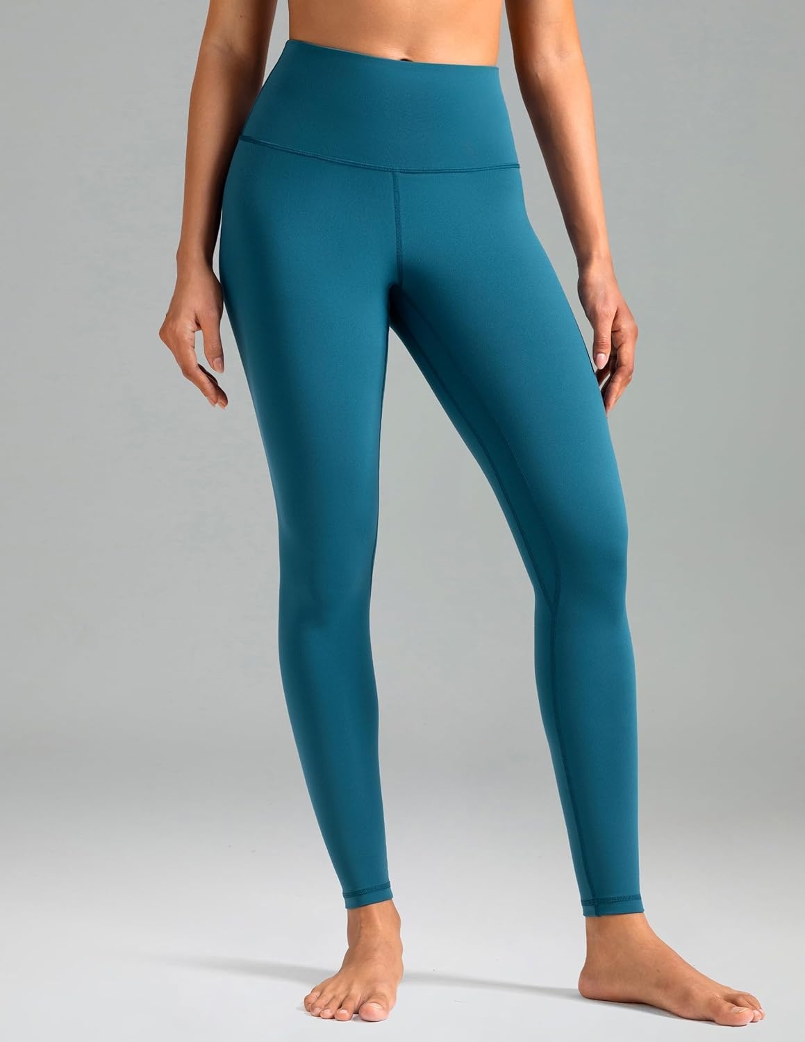 image:imageColorfulkoala Womens High Waisted Tummy Control Workout Leggings Full Length Ultra Soft Yoga Pants 28Dark Teal