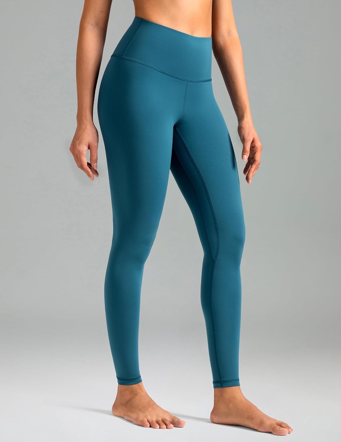 image:imageColorfulkoala Womens High Waisted Tummy Control Workout Leggings Full Length Ultra Soft Yoga Pants 28Dark Teal