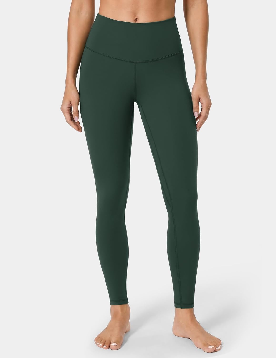 image:imageColorfulkoala Womens High Waisted Tummy Control Workout Leggings Full Length Ultra Soft Yoga Pants 28Forest Green