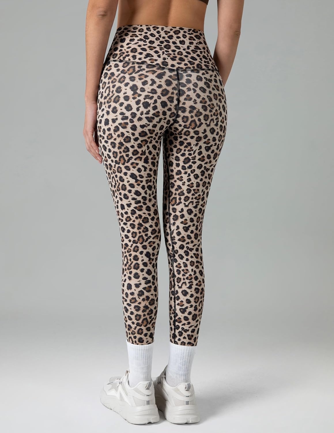 image:imageColorfulkoala Womens High Waisted Tummy Control Workout Leggings Full Length Ultra Soft Yoga Pants 28Leopard