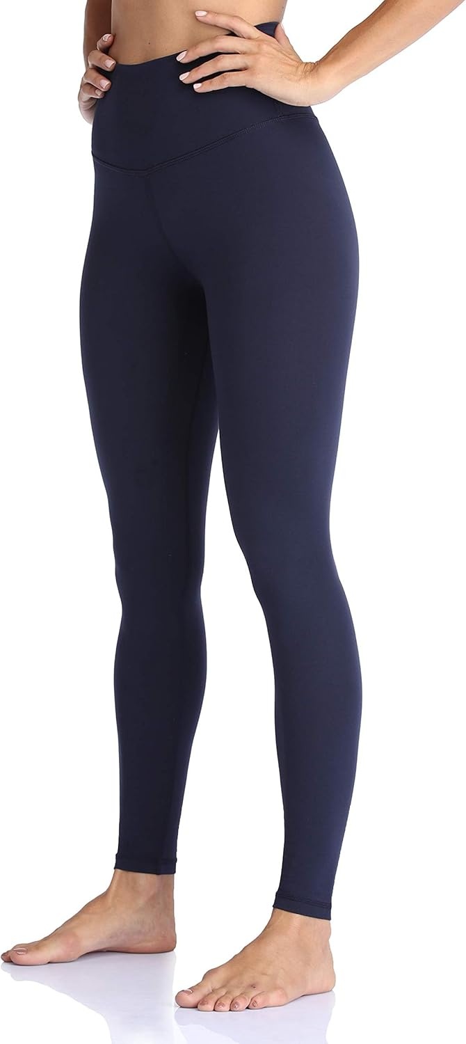 image:imageColorfulkoala Womens High Waisted Tummy Control Workout Leggings Full Length Ultra Soft Yoga Pants 28Navy