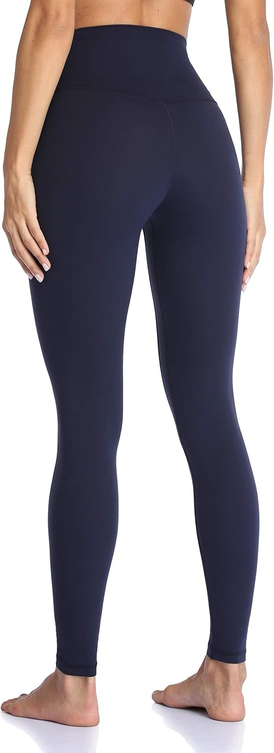 image:imageColorfulkoala Womens High Waisted Tummy Control Workout Leggings Full Length Ultra Soft Yoga Pants 28Navy