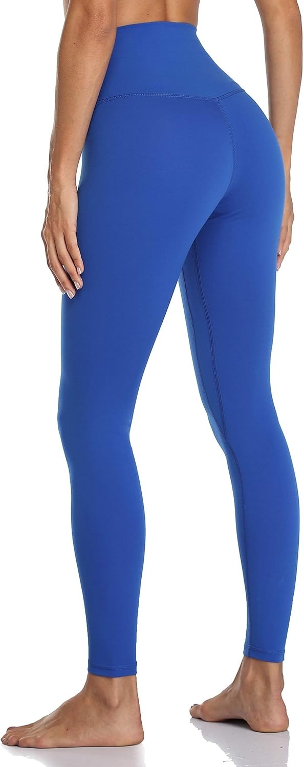 image:imageColorfulkoala Womens High Waisted Tummy Control Workout Leggings Full Length Ultra Soft Yoga Pants 28Sapphire Blue