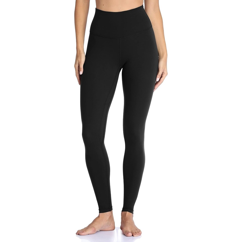image:imageColorfulkoala Womens High Waisted Tummy Control Workout Leggings Full Length Ultra Soft Yoga Pants 28Black