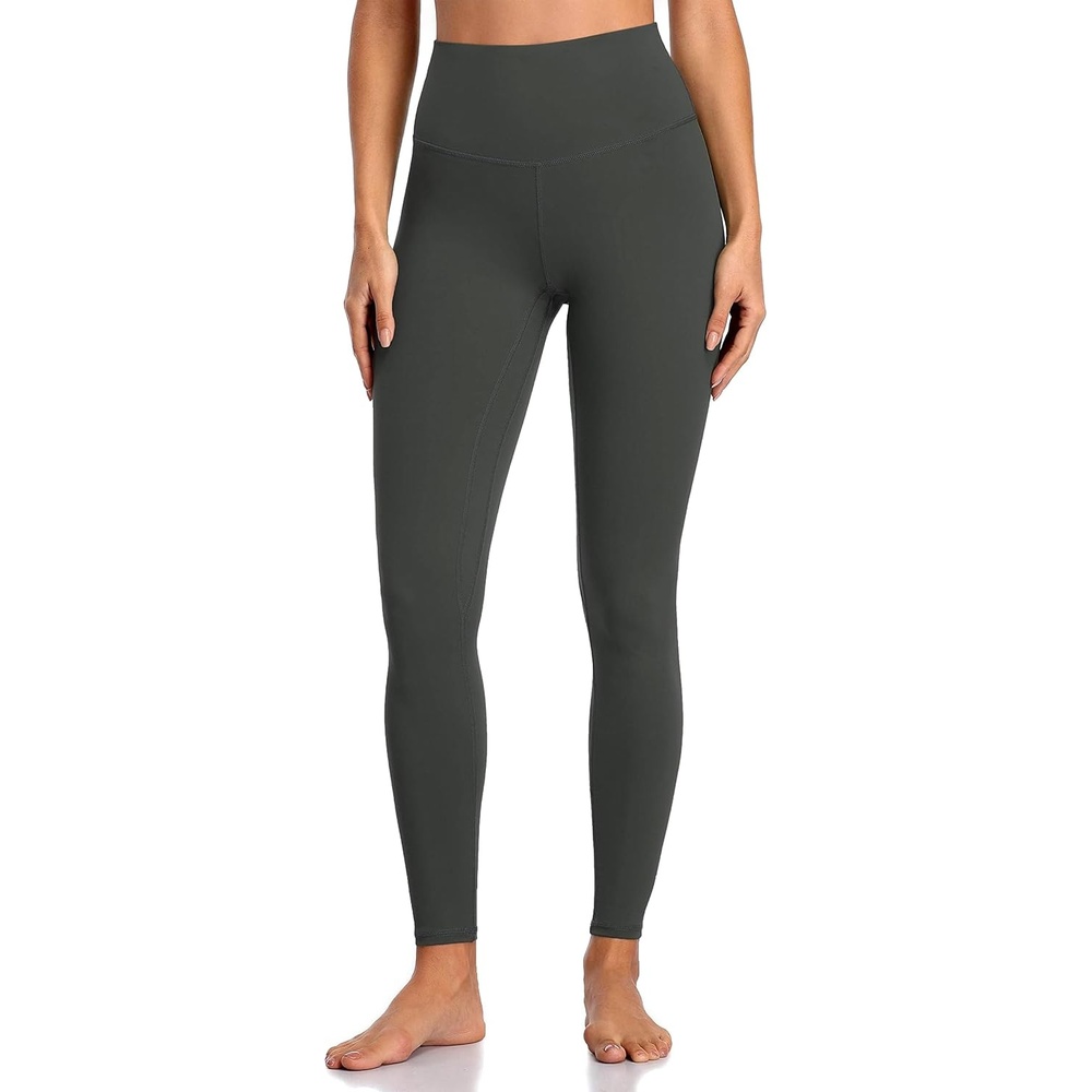 image:imageColorfulkoala Womens High Waisted Tummy Control Workout Leggings Full Length Ultra Soft Yoga Pants 28Charcoal Grey