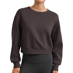 image:imageColorfulkoala Velvra Modal Fleece Lined Pullover  Womens Soft amp Warm Lounge Sweatshirt Stylish Winter TopsEspresso