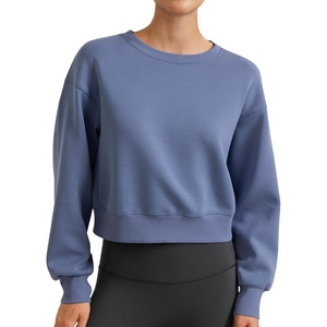 image:imageColorfulkoala Velvra Modal Fleece Lined Pullover  Womens Soft amp Warm Lounge Sweatshirt Stylish Winter TopsNiagara Blue