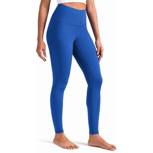 image:imageColorfulkoala Womens High Waisted Tummy Control Workout Leggings 78 Length Ultra Soft Yoga Pants 25Sapphire Blue