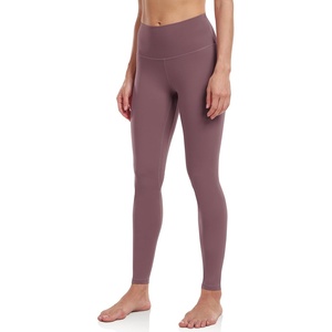 image:imageColorfulkoala Womens High Waisted Tummy Control Workout Leggings Full Length Ultra Soft Yoga Pants 28Dusty Red