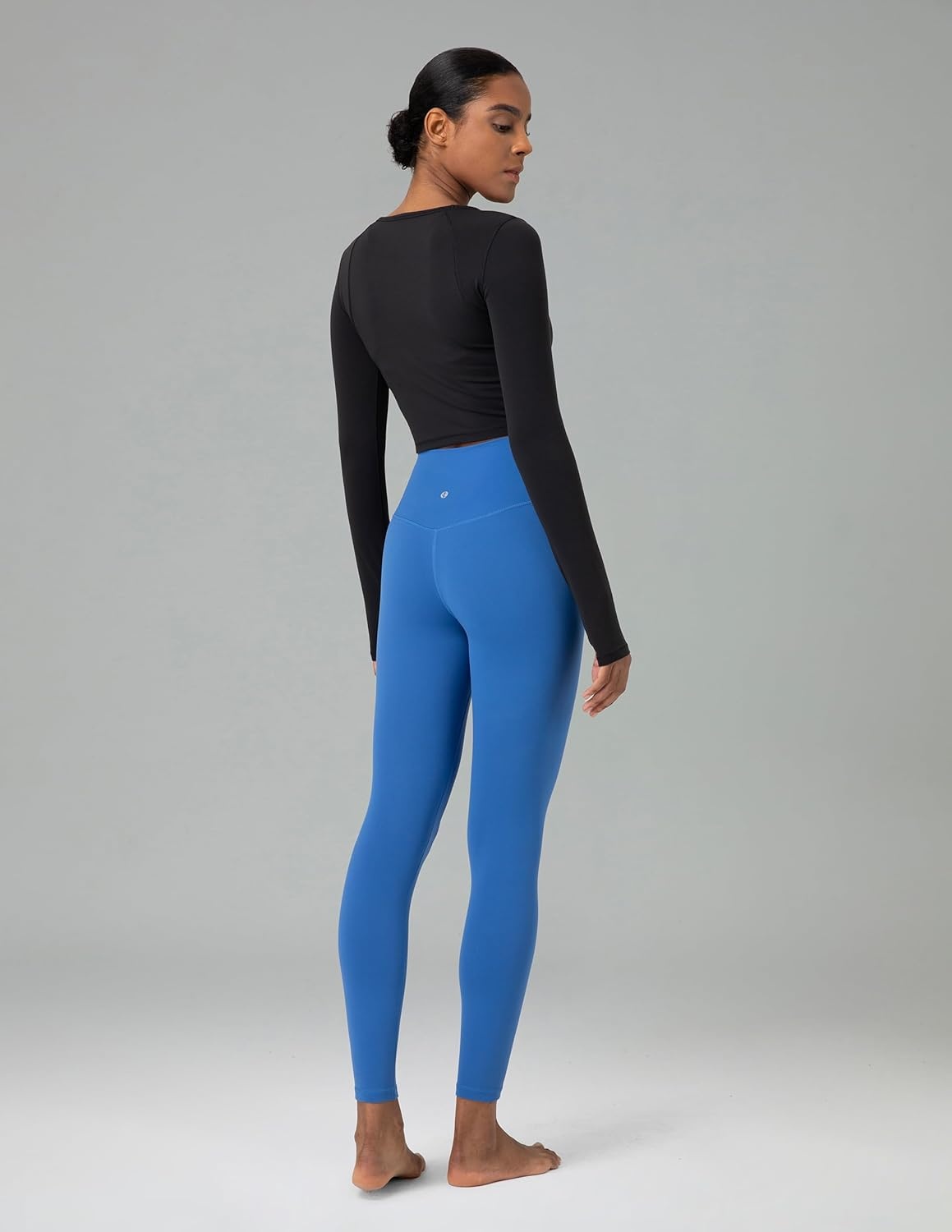 image:imageColorfulkoala Womens Dreamlux High Waisted Workout Leggings 25 28 Inseam Yoga PantsBaleine Blue