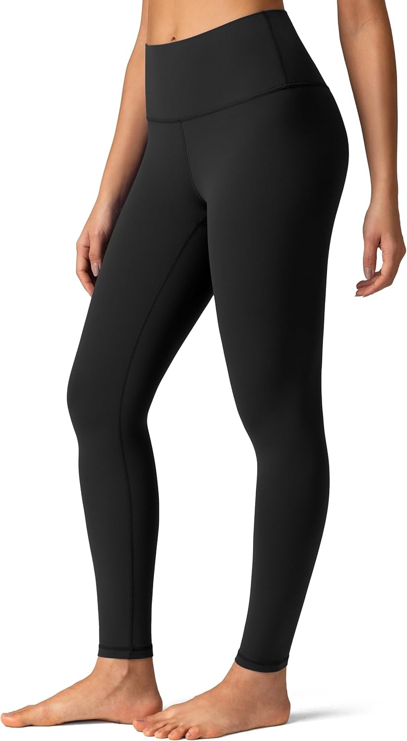image:imageColorfulkoala Womens Dreamlux High Waisted Workout Leggings 25 28 Inseam Yoga PantsBlack