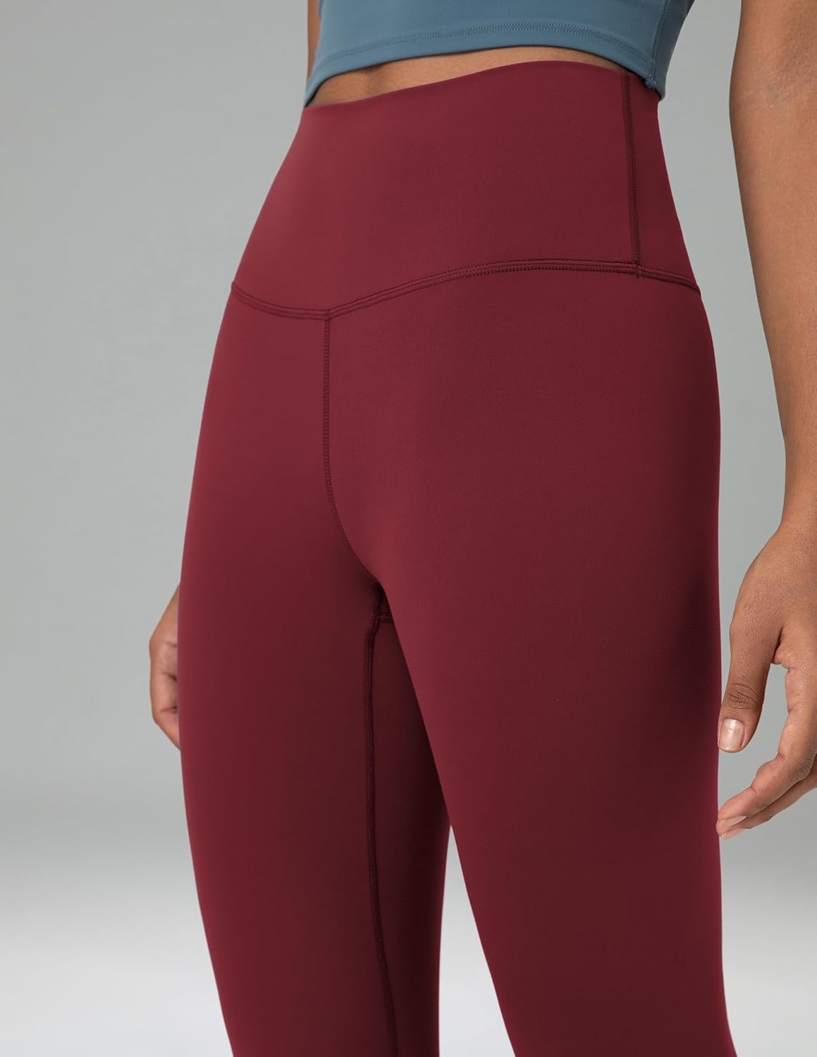 image:imageColorfulkoala Womens Dreamlux High Waisted Workout Leggings 25 28 Inseam Yoga PantsCabernet