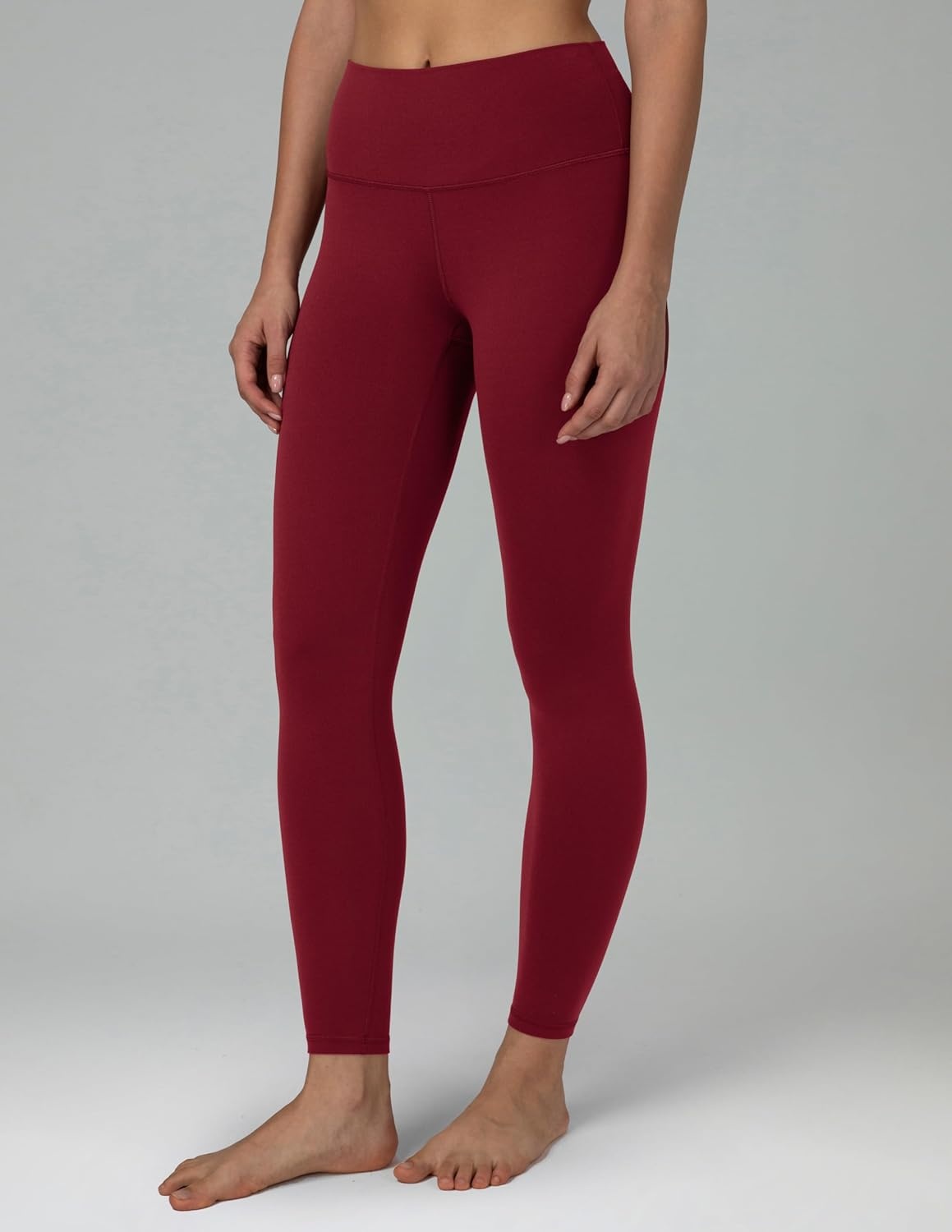 image:imageColorfulkoala Womens Dreamlux High Waisted Workout Leggings 25 28 Inseam Yoga PantsCabernet