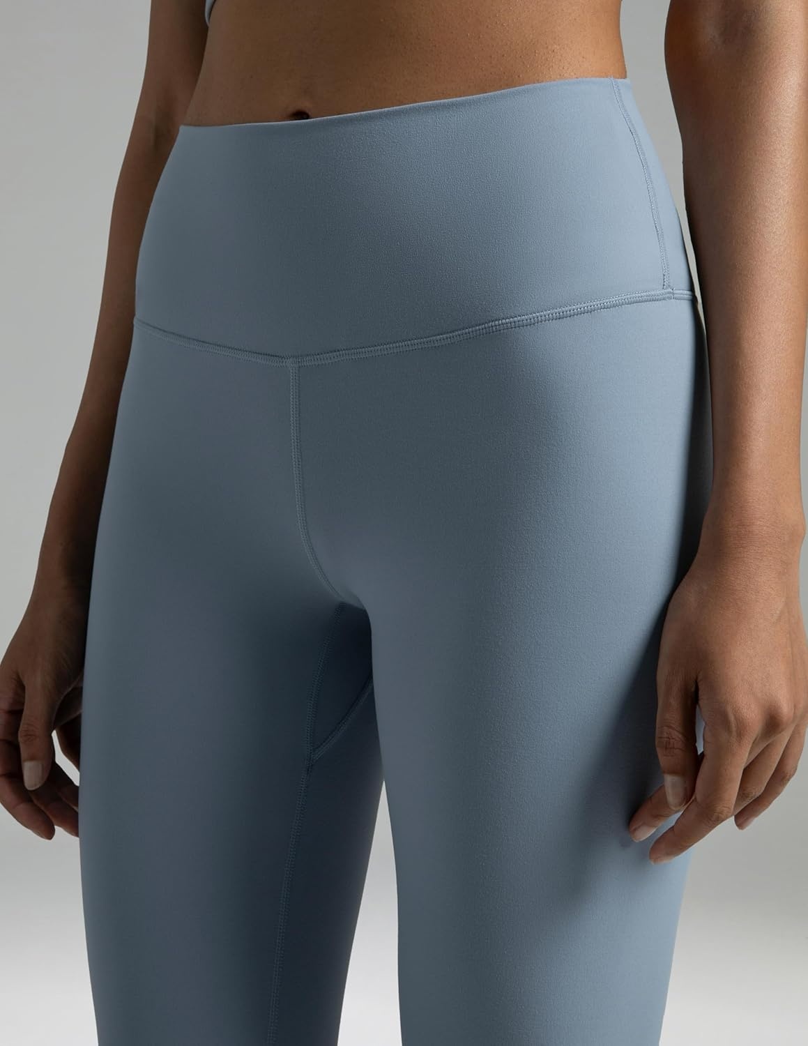 image:imageColorfulkoala Womens Dreamlux High Waisted Workout Leggings 25 28 Inseam Yoga PantsChambray