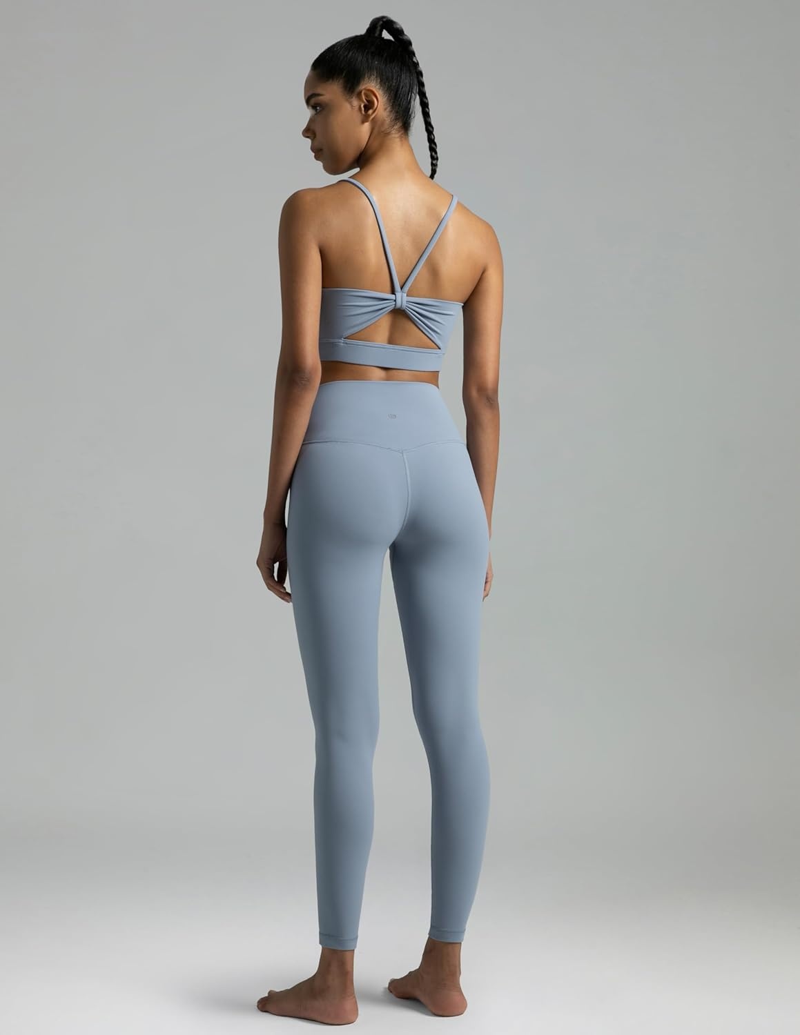 image:imageColorfulkoala Womens Dreamlux High Waisted Workout Leggings 25 28 Inseam Yoga PantsChambray