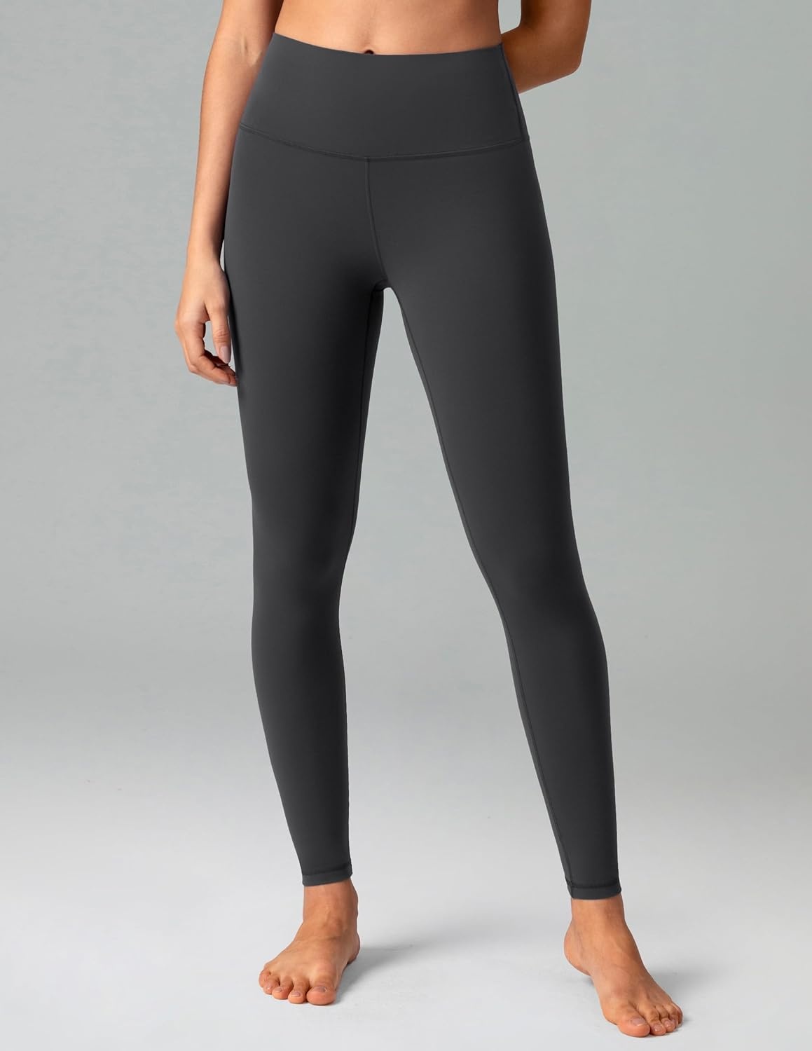 image:imageColorfulkoala Womens Dreamlux High Waisted Workout Leggings 25 28 Inseam Yoga PantsDark Carbon