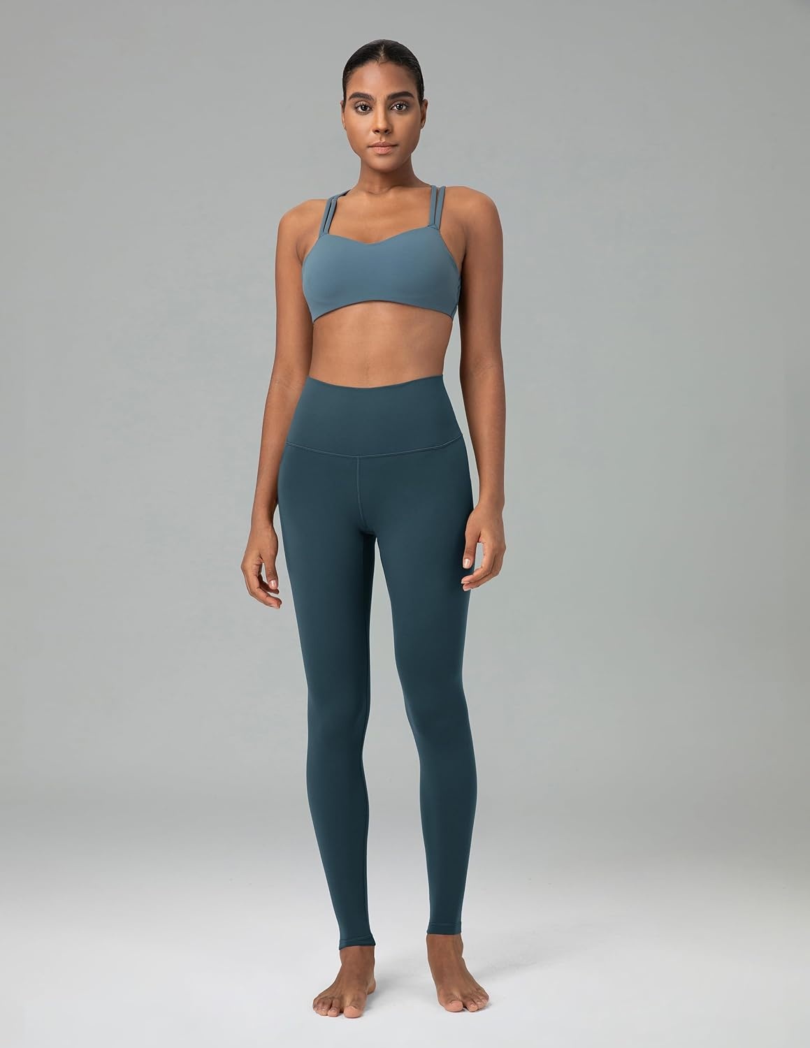 image:imageColorfulkoala Womens Dreamlux High Waisted Workout Leggings 25 28 Inseam Yoga PantsDark Jasper
