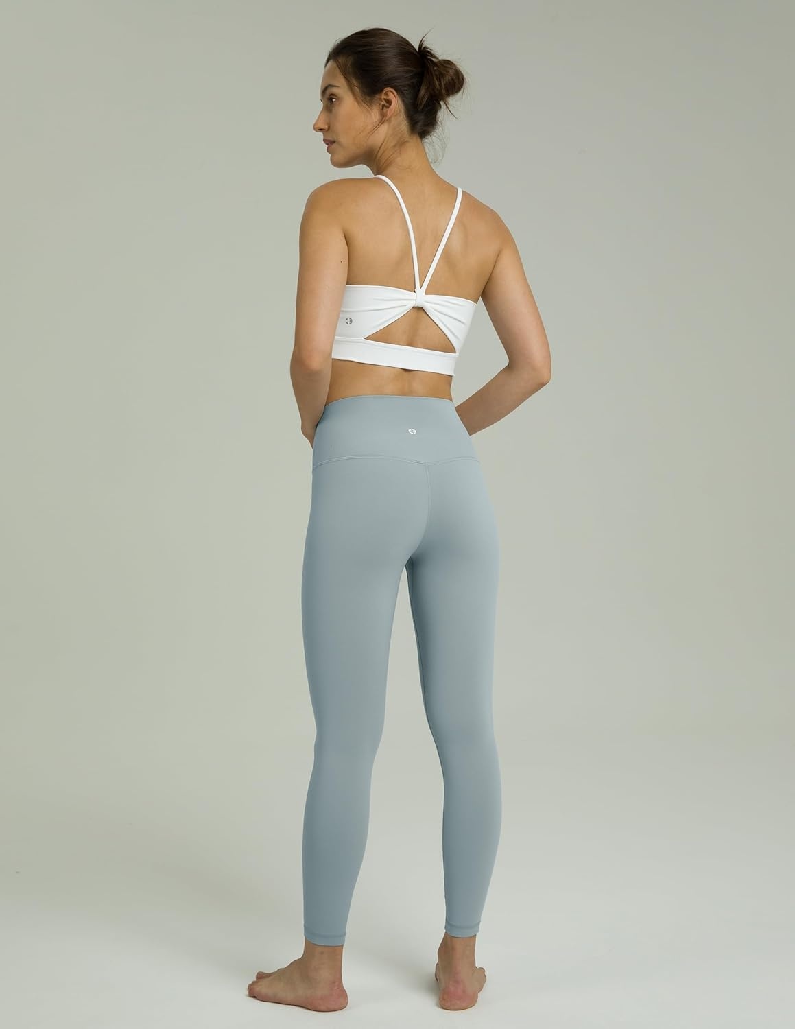 image:imageColorfulkoala Womens Dreamlux High Waisted Workout Leggings 25 28 Inseam Yoga PantsFaded Denim