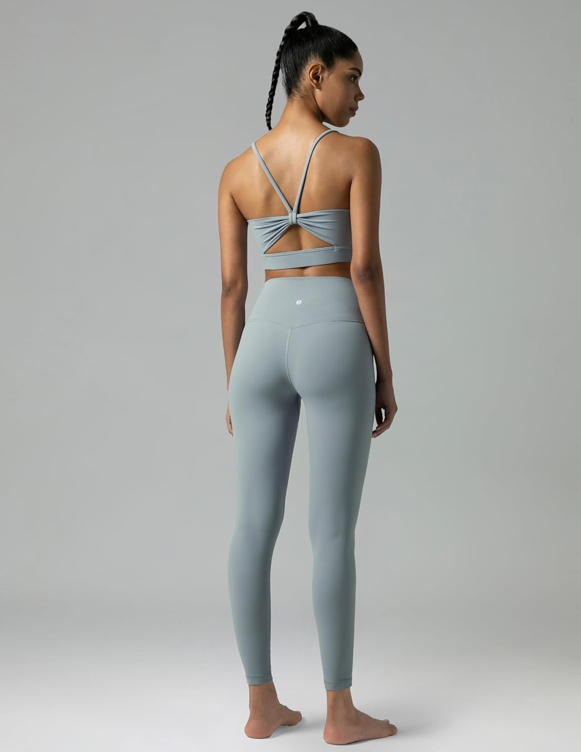 image:imageColorfulkoala Womens Dreamlux High Waisted Workout Leggings 25 28 Inseam Yoga PantsFaded Denim