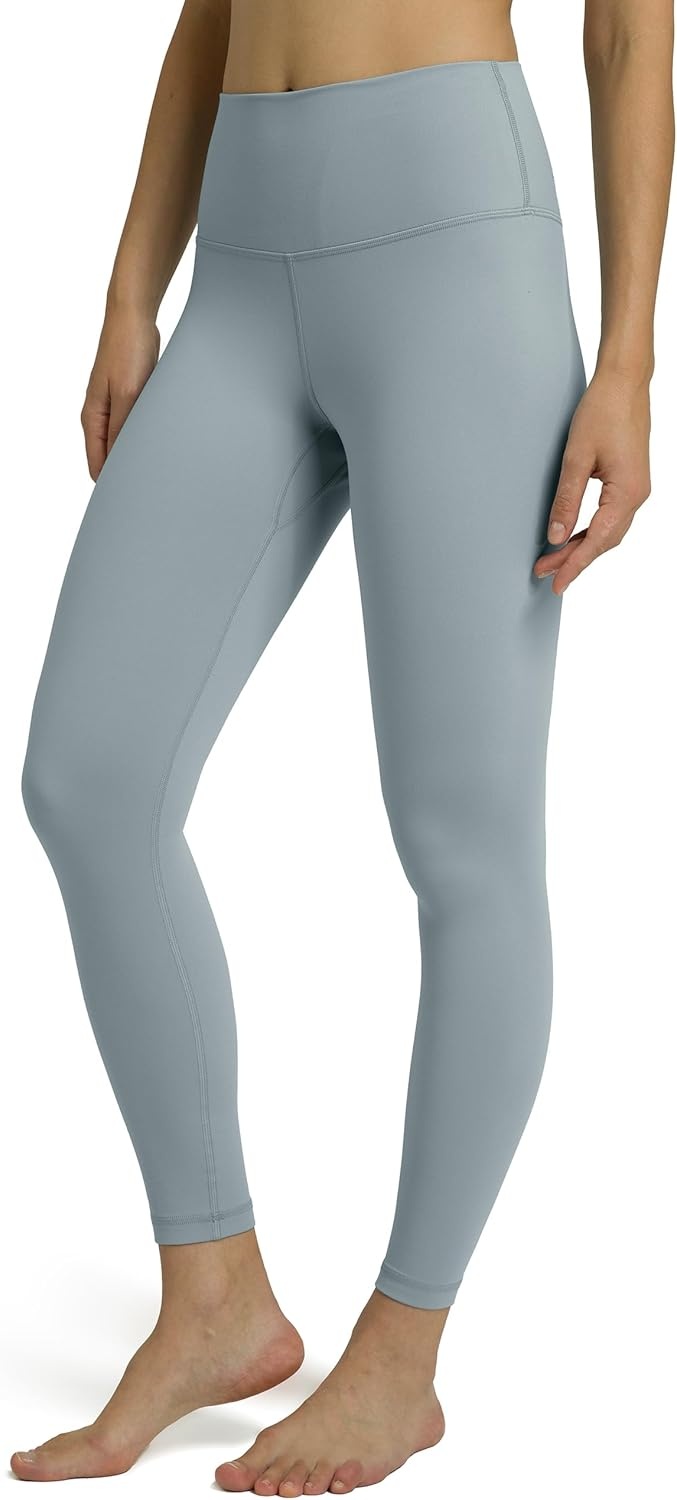 image:imageColorfulkoala Womens Dreamlux High Waisted Workout Leggings 25 28 Inseam Yoga PantsFaded Denim