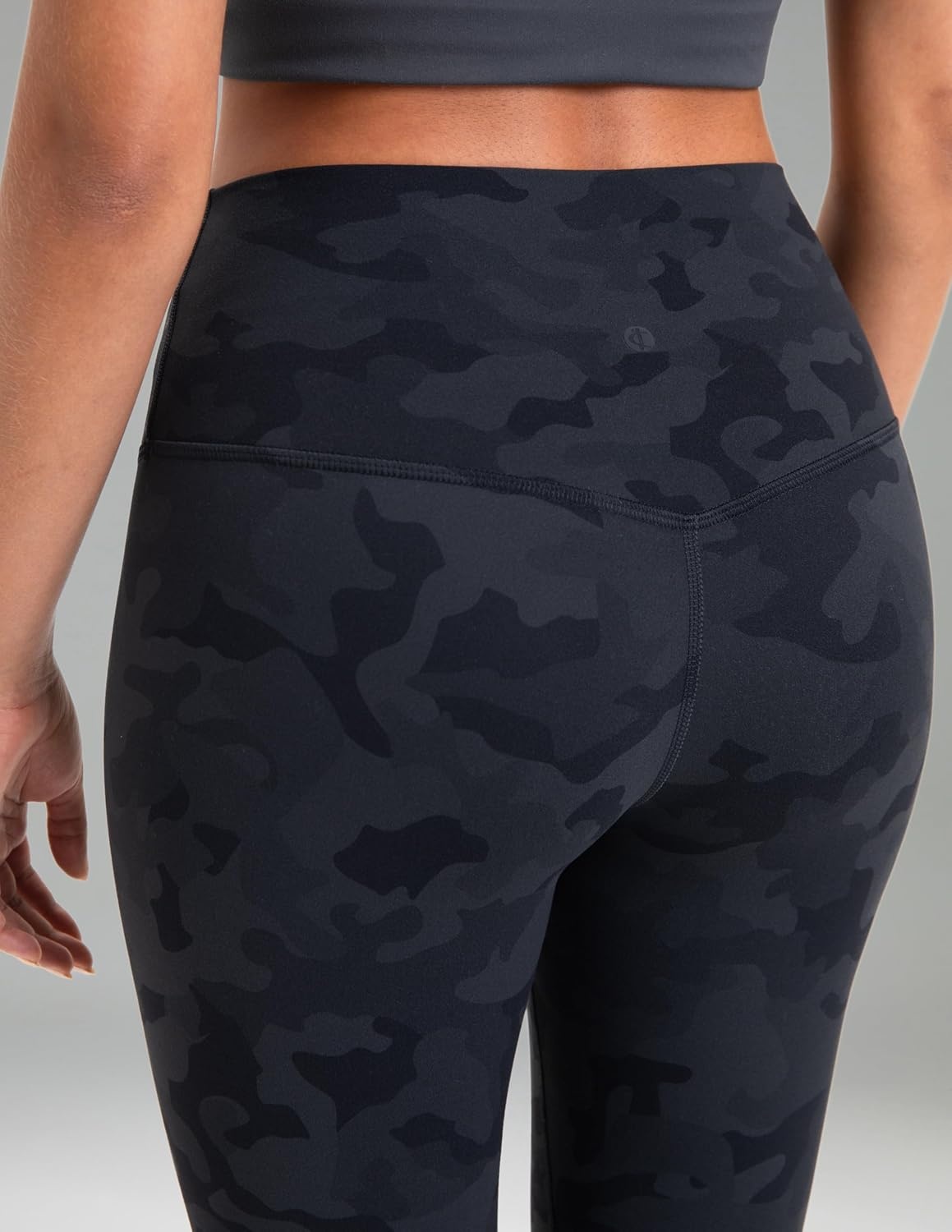 image:imageColorfulkoala Womens Dreamlux High Waisted Workout Leggings 25 28 Inseam Yoga PantsGrey Camouflage