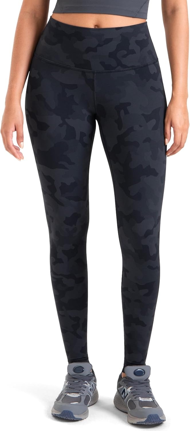 image:imageColorfulkoala Womens Dreamlux High Waisted Workout Leggings 25 28 Inseam Yoga PantsGrey Camouflage