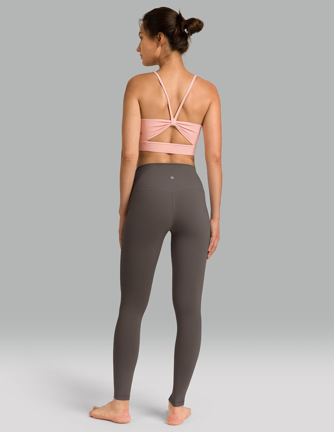 image:imageColorfulkoala Womens Dreamlux High Waisted Workout Leggings 25 28 Inseam Yoga PantsMajor Brown
