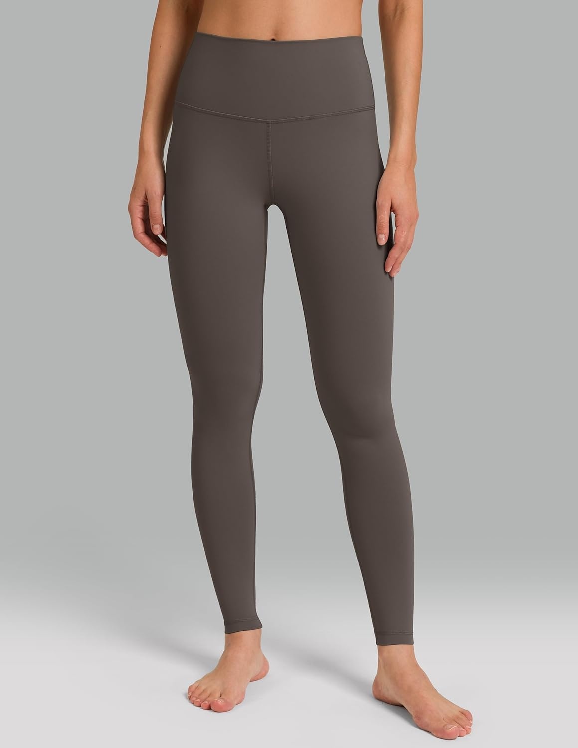 image:imageColorfulkoala Womens Dreamlux High Waisted Workout Leggings 25 28 Inseam Yoga PantsMajor Brown