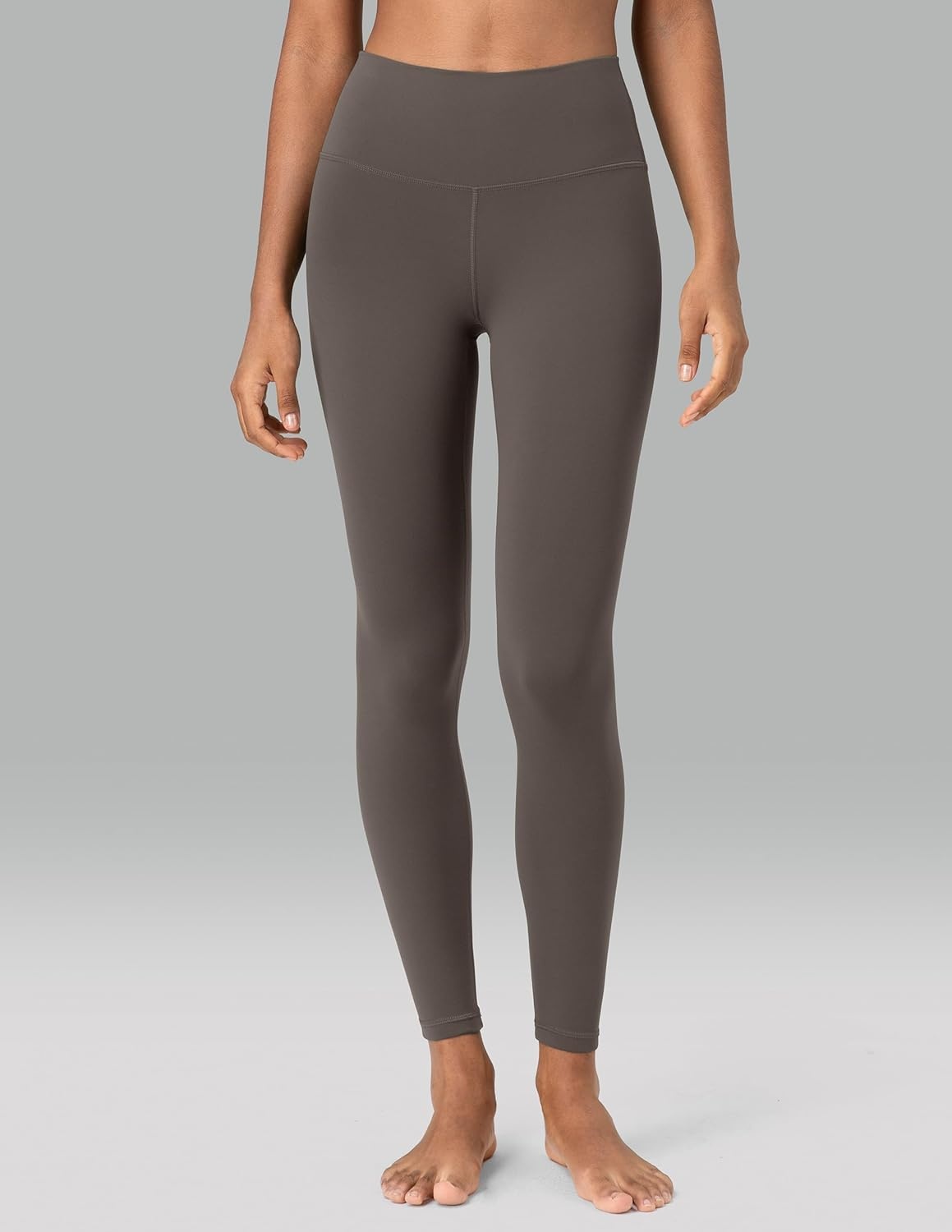image:imageColorfulkoala Womens Dreamlux High Waisted Workout Leggings 25 28 Inseam Yoga PantsMajor Brown