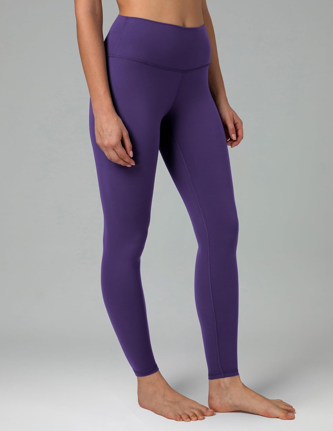 image:imageColorfulkoala Womens Dreamlux High Waisted Workout Leggings 25 28 Inseam Yoga PantsMulberry Purple