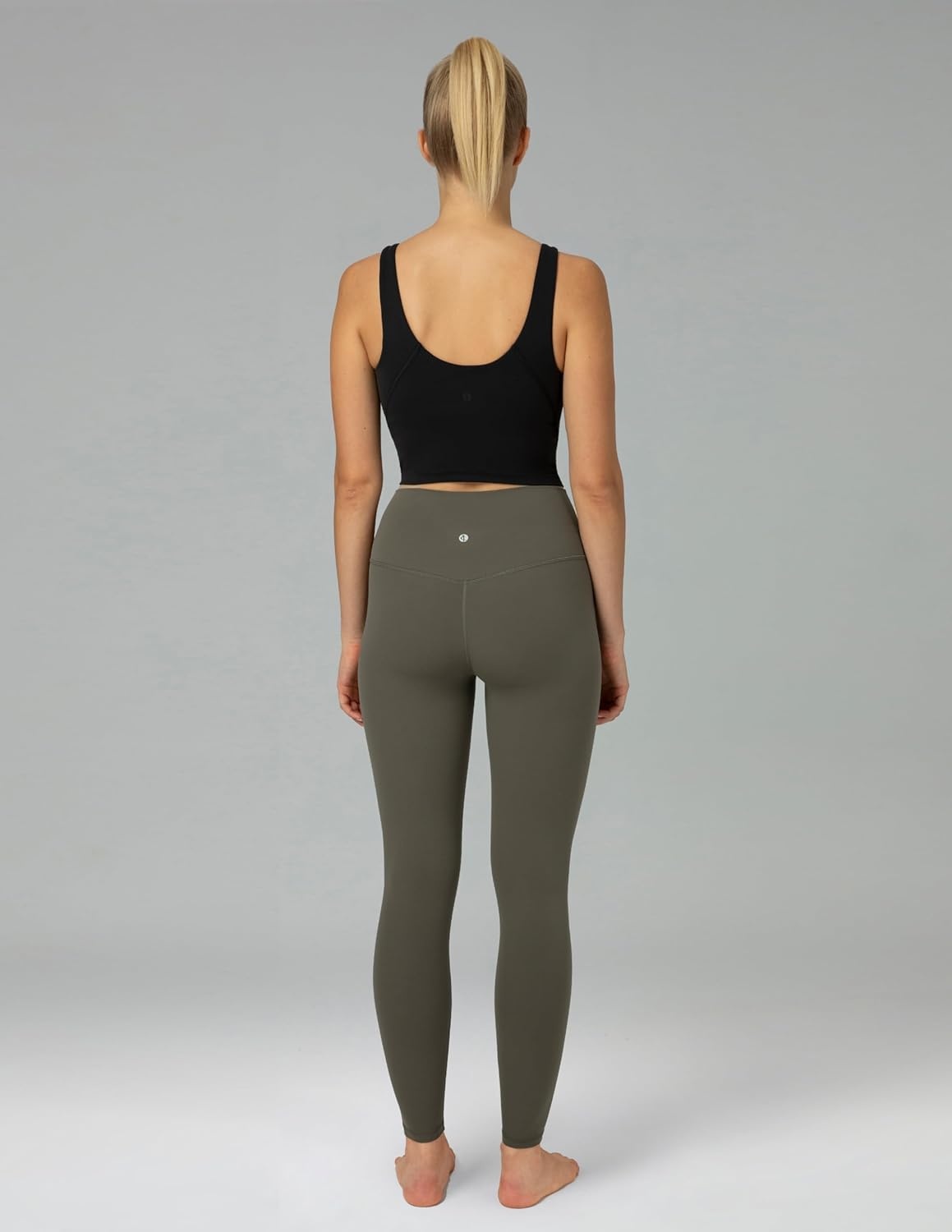 image:imageColorfulkoala Womens Dreamlux High Waisted Workout Leggings 25 28 Inseam Yoga PantsOlive