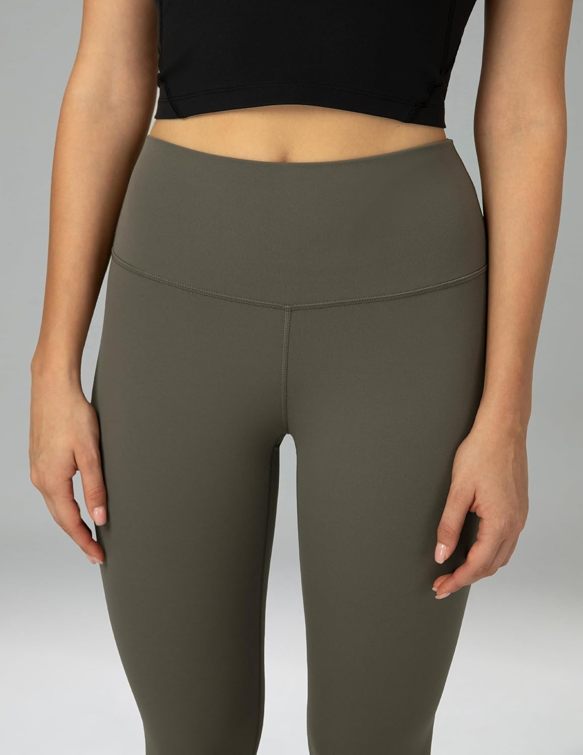 image:imageColorfulkoala Womens Dreamlux High Waisted Workout Leggings 25 28 Inseam Yoga PantsOlive