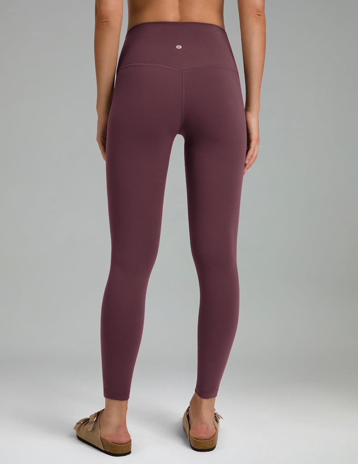 image:imageColorfulkoala Womens Dreamlux High Waisted Workout Leggings 25 28 Inseam Yoga PantsPlum Red