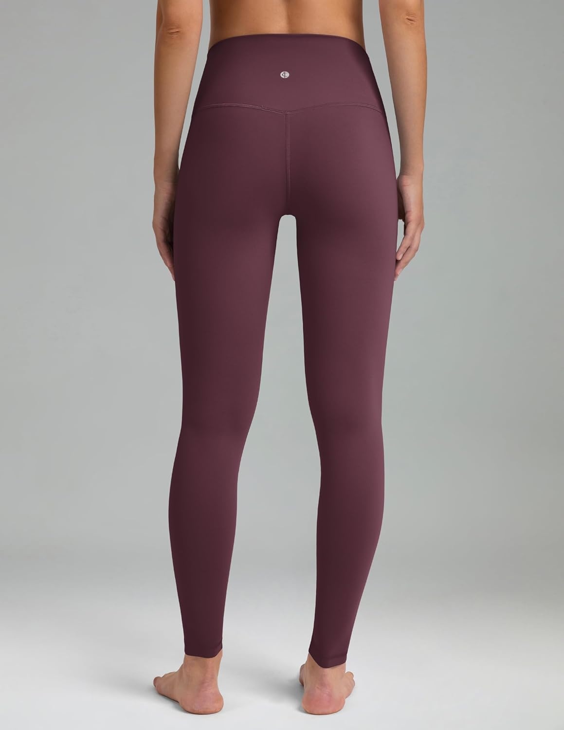 image:imageColorfulkoala Womens Dreamlux High Waisted Workout Leggings 25 28 Inseam Yoga PantsPlum Red