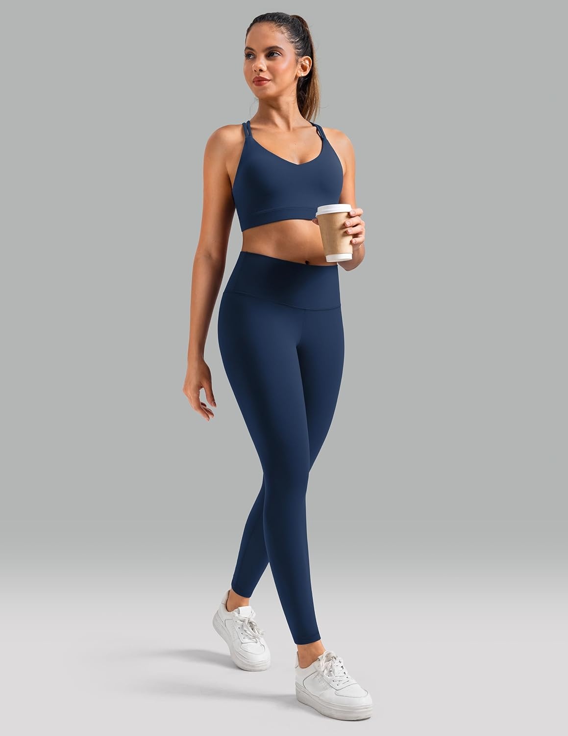 image:imageColorfulkoala Womens Dreamlux High Waisted Workout Leggings 25 28 Inseam Yoga PantsTitan